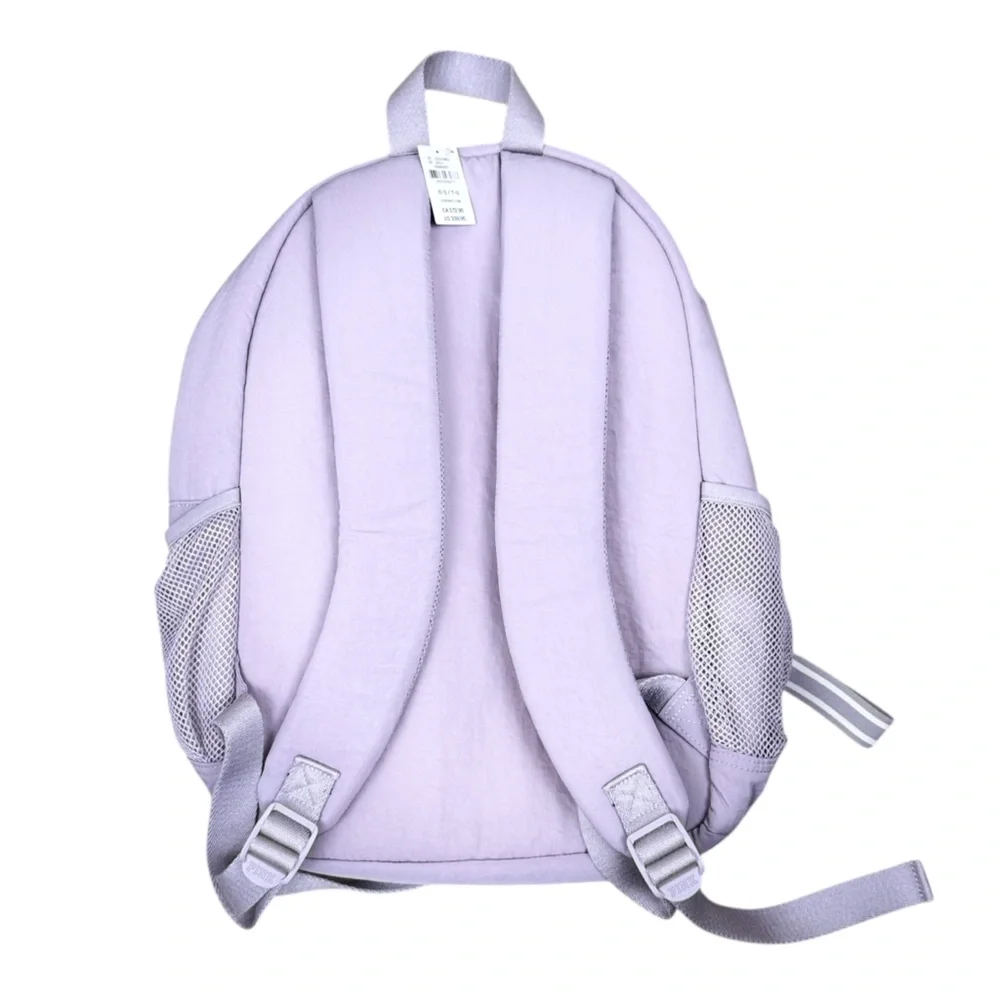 NWT PINK Victoria's Secret Quilted Spring Violet Puffer School Backpack Laptop